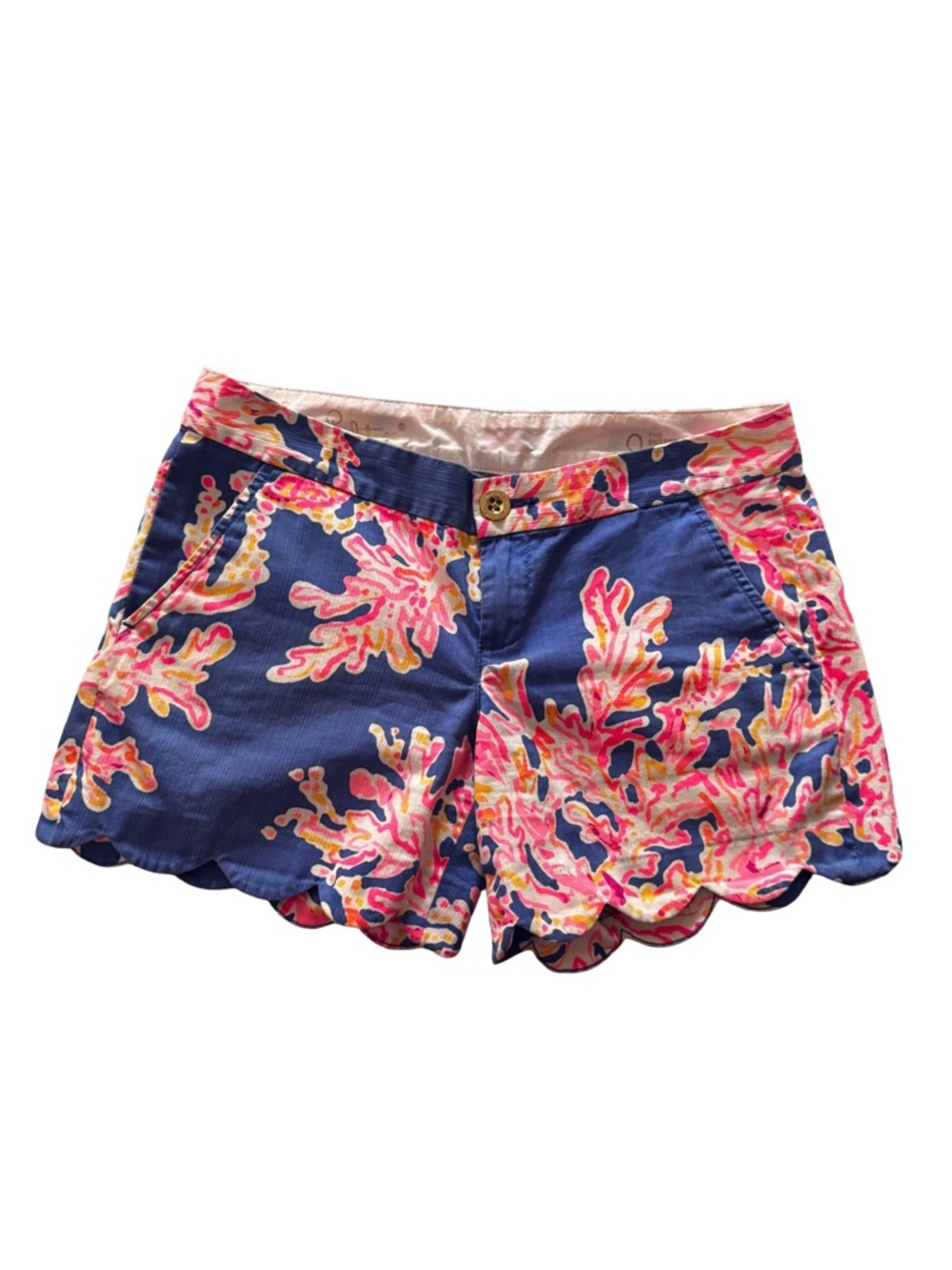 Lilly Pulitzer Buttercup Shorts, 0